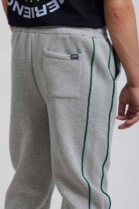 BABUCHA VELAR DIXIE Gris Melange