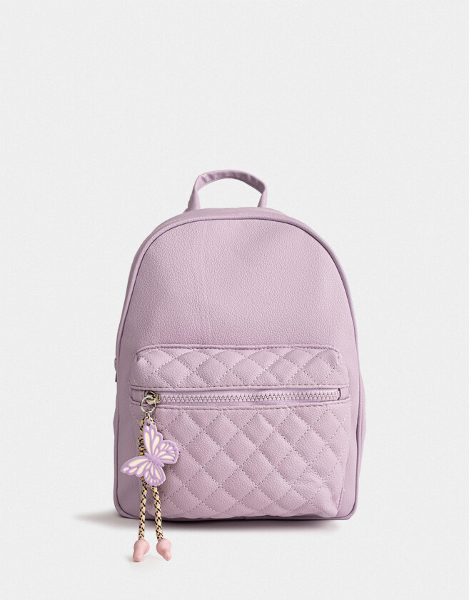 Mochilas Urbanas Puffy Mochila Puffy Mariposa - Violeta Lila