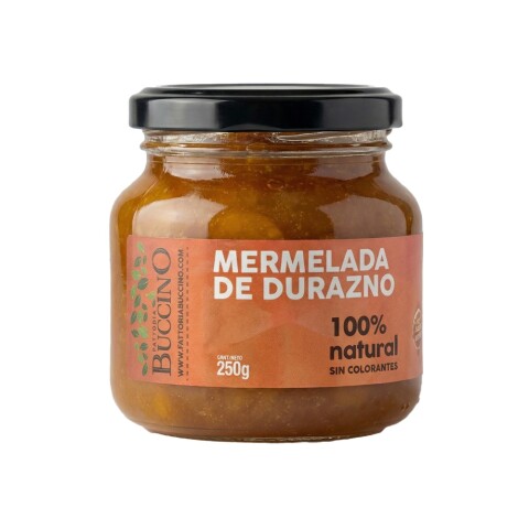 Mermelada de durazno 250g Fattoria Buccino Merm Durazno 250g Buccino