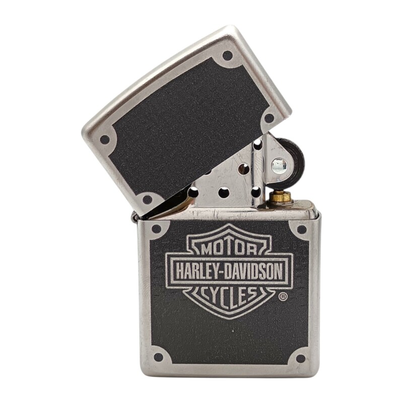 Encendedor ZIPPO Harley Davidson 24025 HD Carbon Fiber - ZP240221 negrocombinado