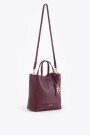 TOTE KISSES SMALL Bordo