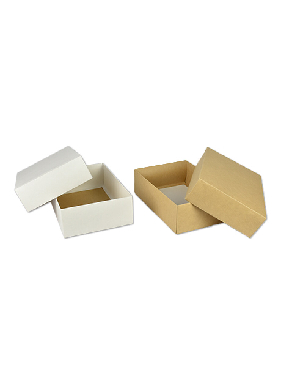 Caja eco 08 - 20x30x9 cm. - REVERSIBLE BLANCO - MADERA 