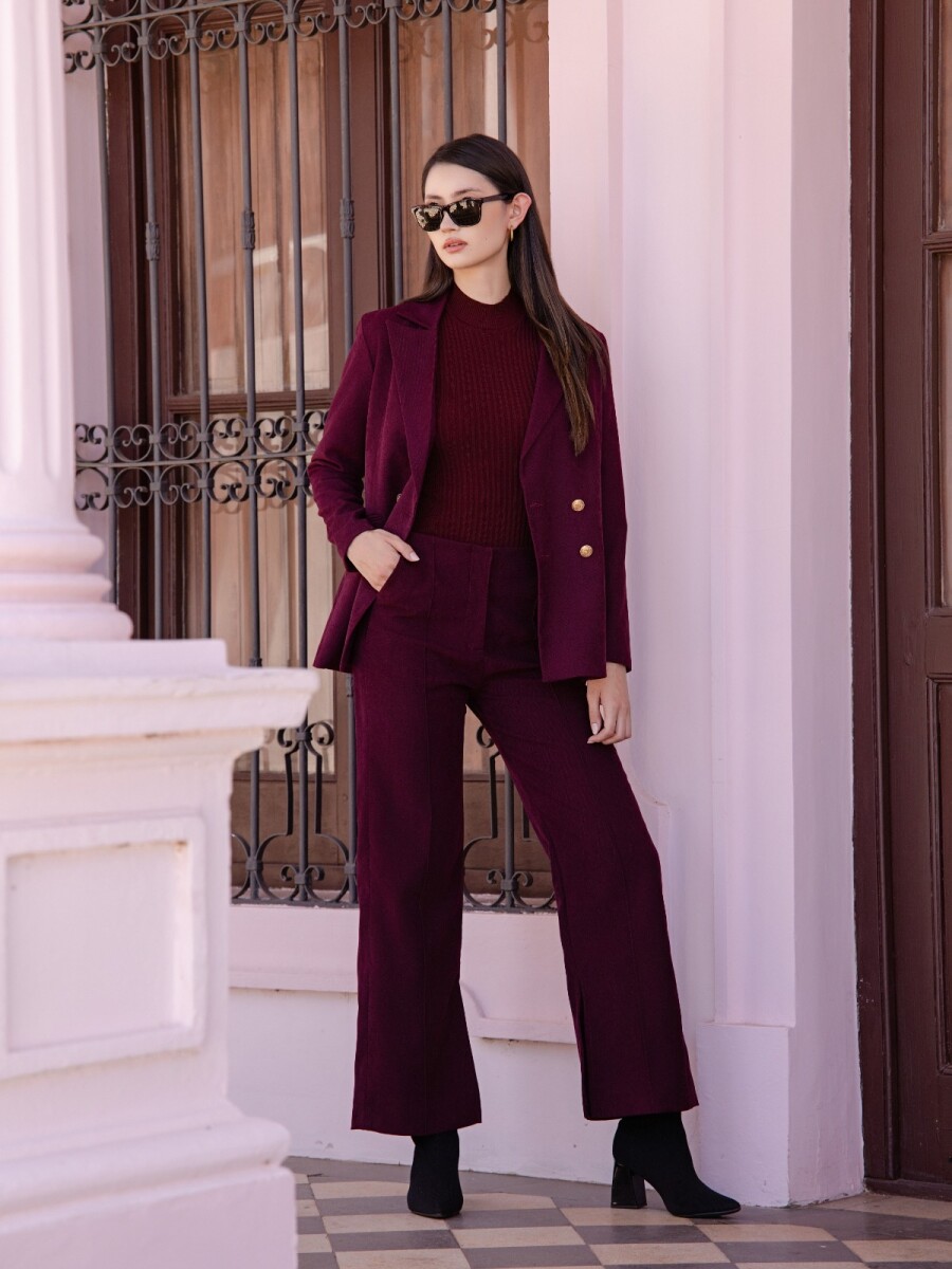 Pantalón Flare. - Negro 