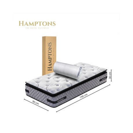 Colchon de resortes 1 Plaza Hamptons Platinum Colchon de resortes 1 Plaza Hamptons Platinum