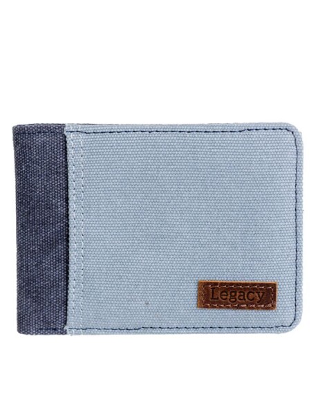 BILLETERA CANVAS Azul