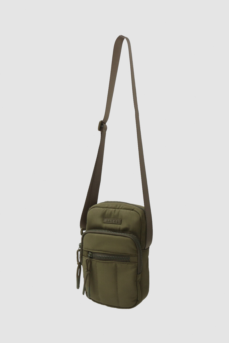 Bandolera - Verde mili/esmeralda 