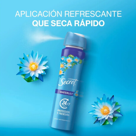 Desodorante en Aerosol Secret Waterlily 150ml Desodorante en Aerosol Secret Waterlily 150ml
