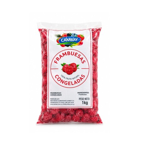 FRAMBUESAS CAMBAY 1KG FRAMBUESAS CAMBAY 1KG
