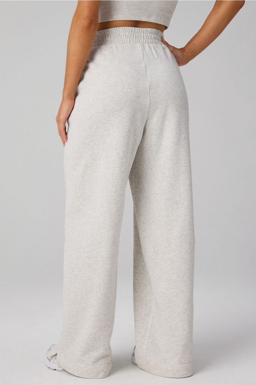 Pantalón Year Round Terry V-Waist Sweatpant Mujer Light Grey Heather