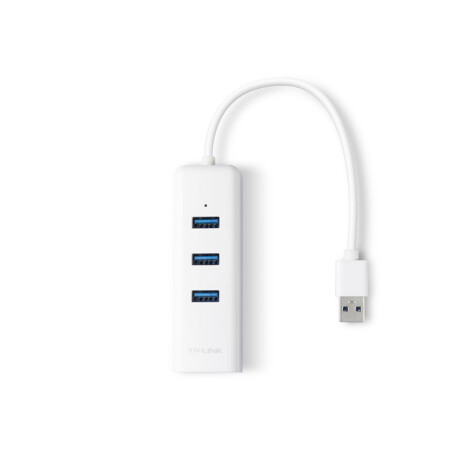 Tp-link Hub USB 3 Puertos de Salida USB a 3.0 1 Puerto Gigabit Ethernet\nChipset RTL8153 001