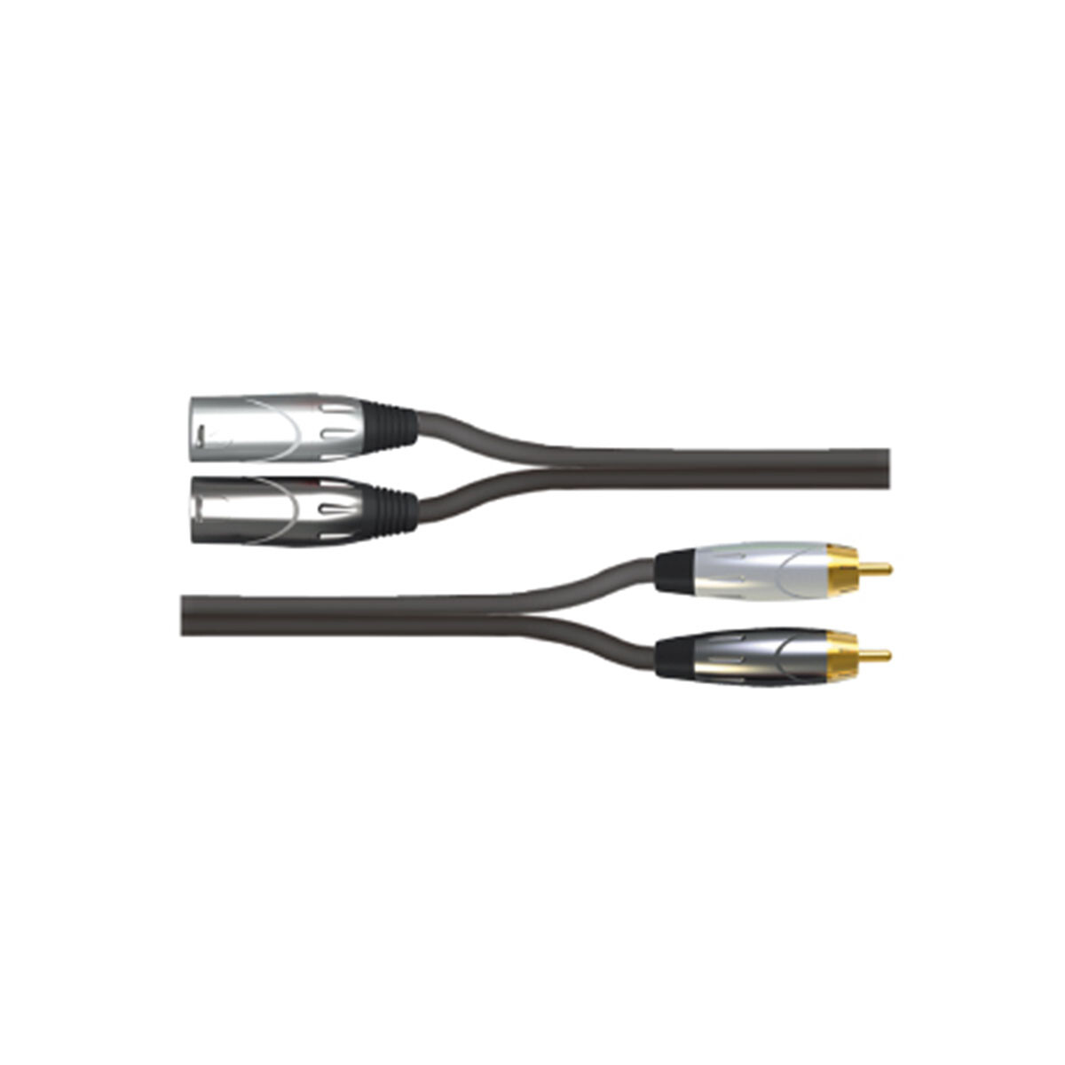 Cable Adaptador Soundking Bxr011 2x Rca M A 2x Xlr M 3 Metros 