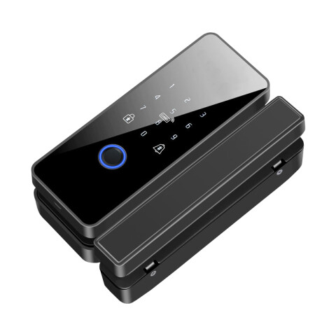 Cerradura Tuya Smart Wifi Puerta De Vidrio Blindex TUYA SMART CERRADURA PUERTA VIDRIO 008-F