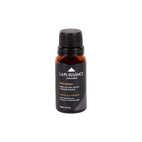 LA PUISSANCE AMPOLLA SHOCK Nutrition Ácido Hialurónico en Liposomas & Aceite de Argán 15ml