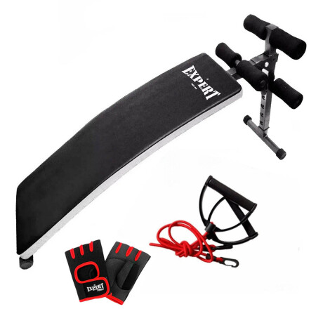 Banco Abdominal Plegable Regulable Gimnasio + Regalo! Gym004001