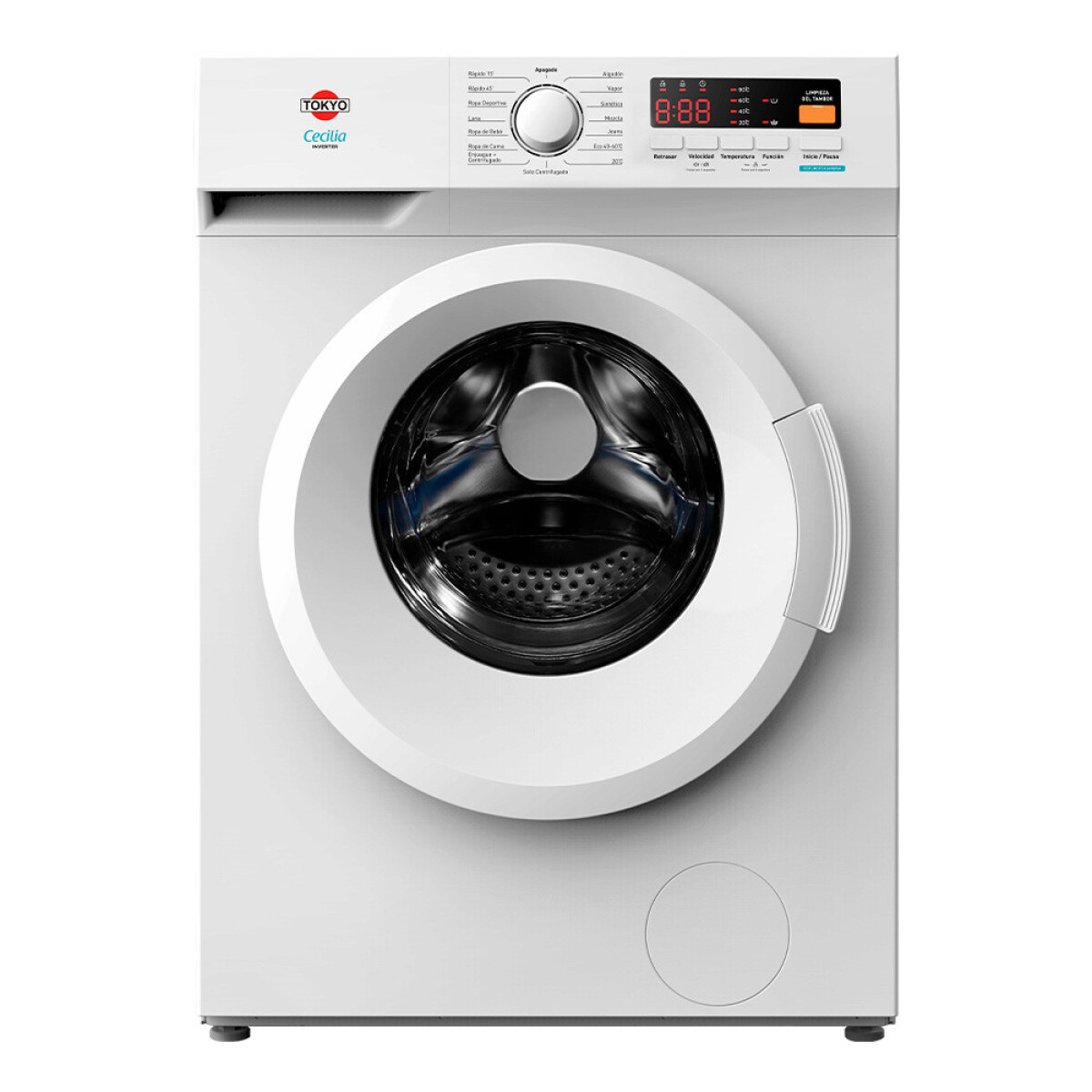 Lavarropa Aut. Tokyo Cecilia 8.5Kg. 