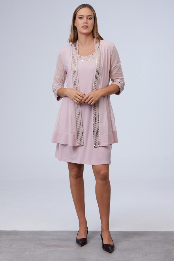 Set Vestido & Chaqueta ROSA