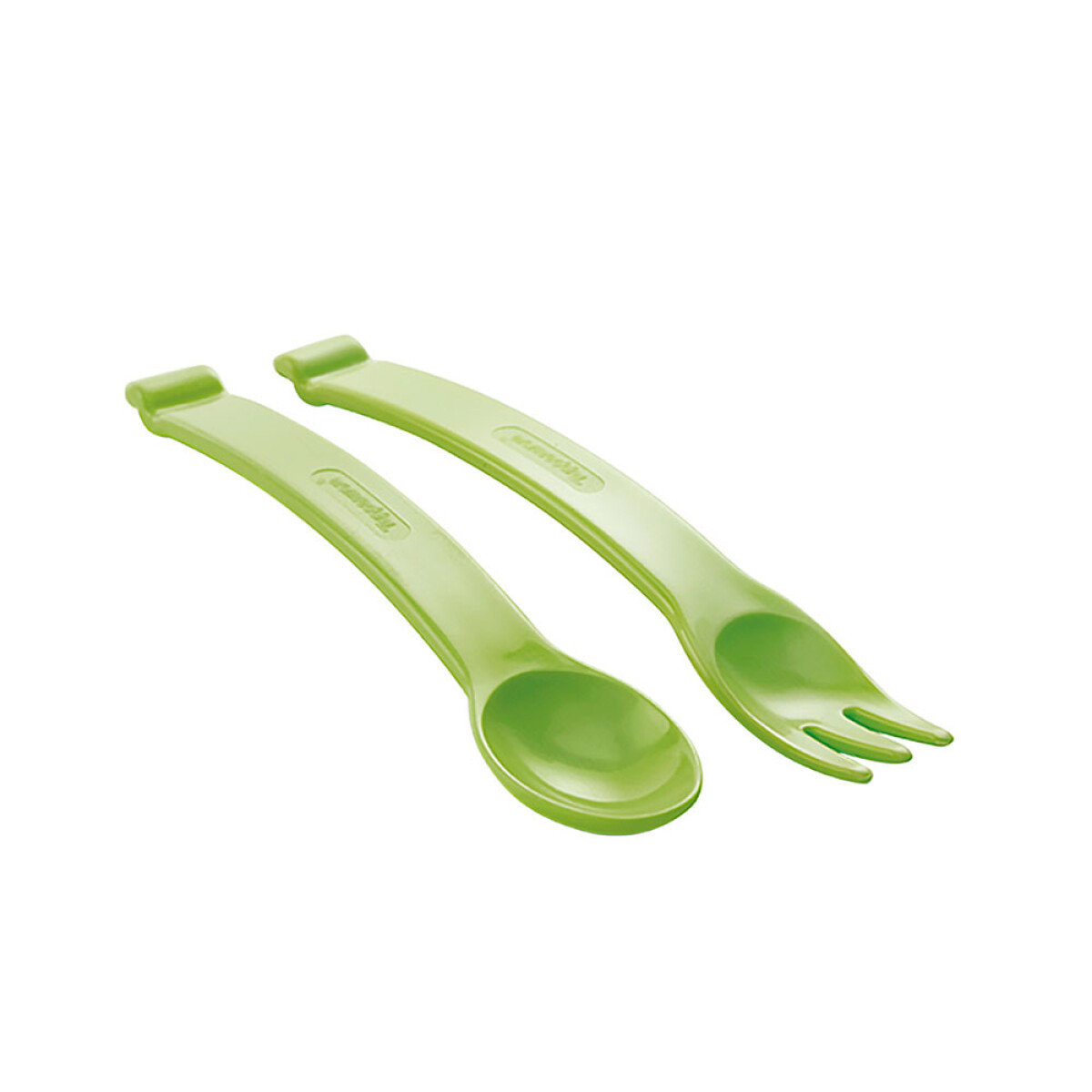 TUPPERKIDS CUBIERTOS VERDE 