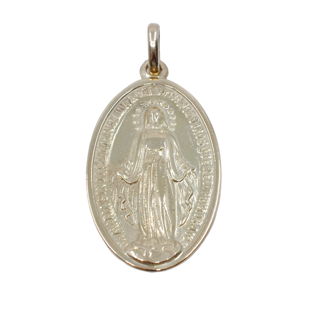 Medalla oro 18k virgen Milagrosa Medalla oro 18k virgen Milagrosa