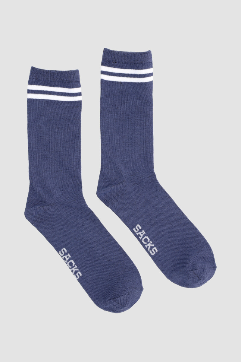 Media individual media caña promo - Azul 