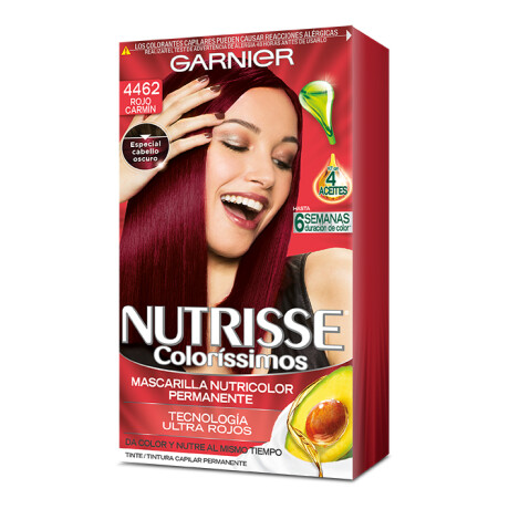 Tinta para cabello Nutrisse Tono 462