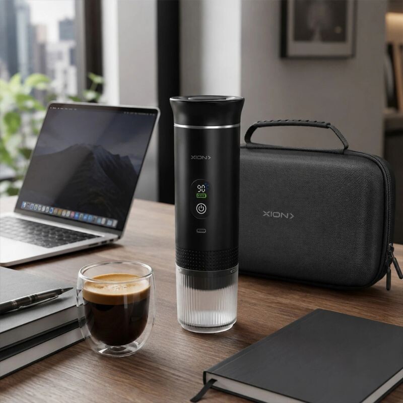 CAFETERA PORTÁTIL PARA CAPSULA Y CAFÉ MOLIDO Cafetera Portátil Para Capsula Y Café Molido
