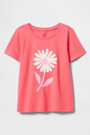 Remera Gráfico Toddler Niña Fresh Coral