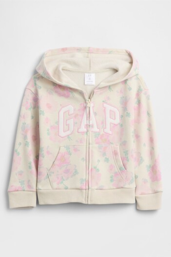 Canguro Con Cierre Logo Gap Toddler Niña Sp Primrose Floral