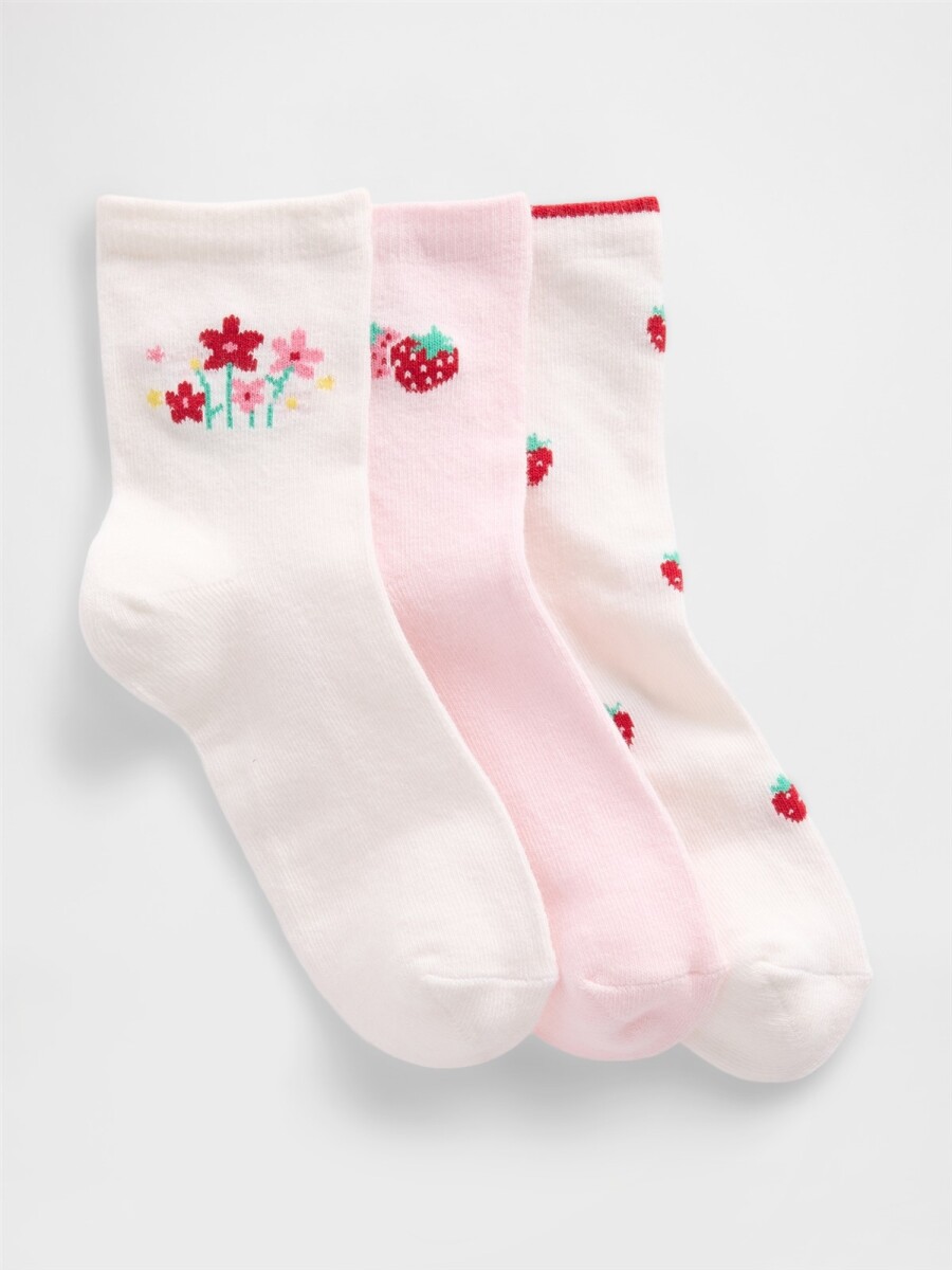 Medias Niña - Strawberry 