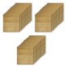 30 Placas Revestimiento Pared Autoadhesiva 70x77cm Promo X30 Madera Marrón