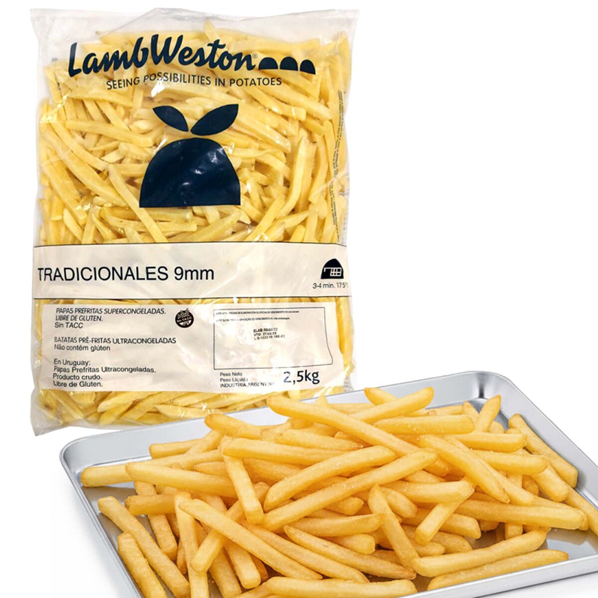 Papas Fritas Lambweston 2.5 KG 
