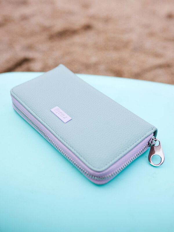 BILLETERA NOVADI RUSTY Verde Claro