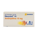 NEUROTOL 10 MG. CJ X 50 COMPRIMIDOS única
