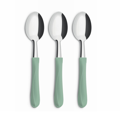 Set X3 Cucharas Trend de Simonaggio VERDE