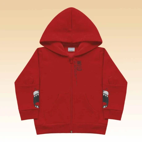 Campera niño algodón con felpa Campera niño algodón con felpa