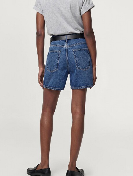 SHORT DE JEAN TIRO ALTO AZUL