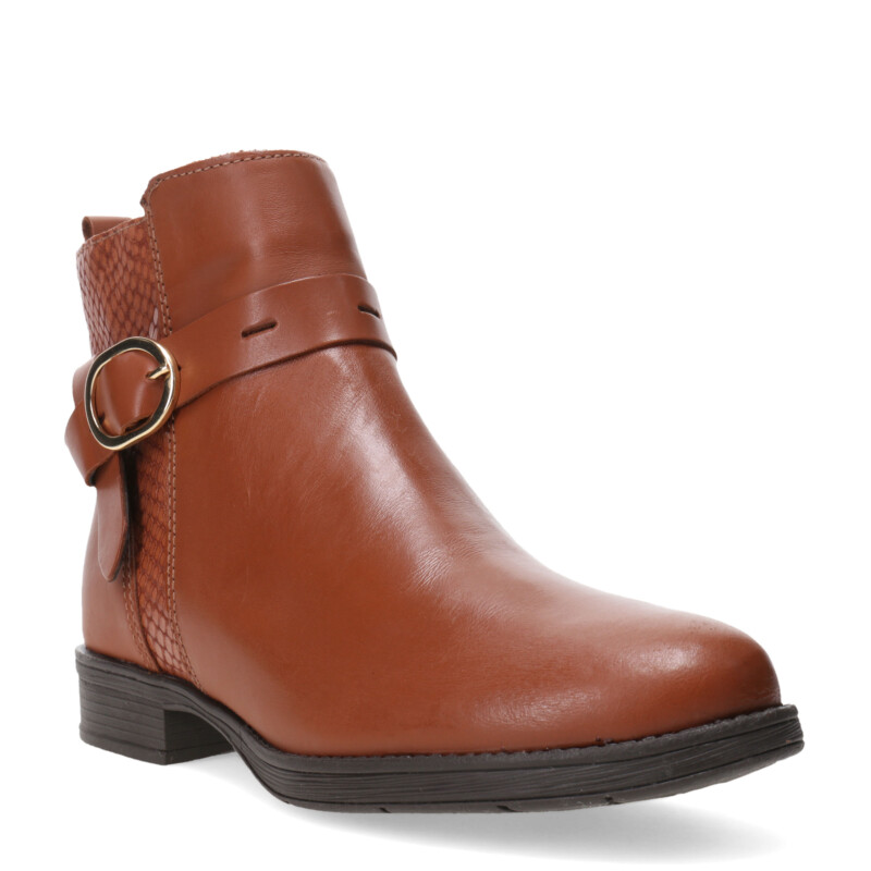Bota de Mujer Bottero BOLER con hebilla 361707 Marrón Coñac