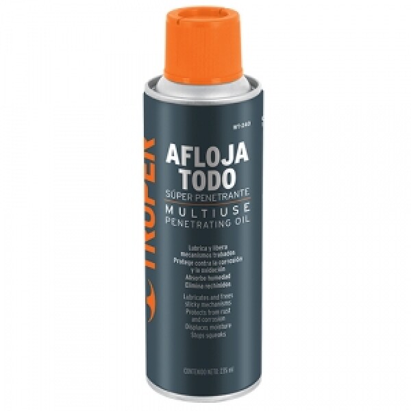 Aceite Lubricante en Aerosol 235ml Truper Aceite Lubricante en Aerosol 235ml Truper