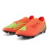 Championes de Fútbol 11 Hombre New Balance Firm Ground Rosado Coral - Negro - Amarillo