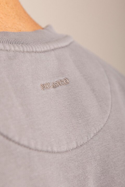 SWEATER RAVI POLANCO Gris Claro