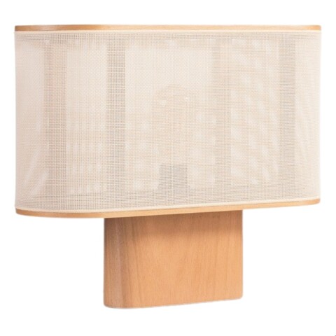 VELADOR DE MESA ELIPTICO E27 PANT. SINTETICA VELADOR DE MESA ELIPTICO E27 PANT. SINTETICA