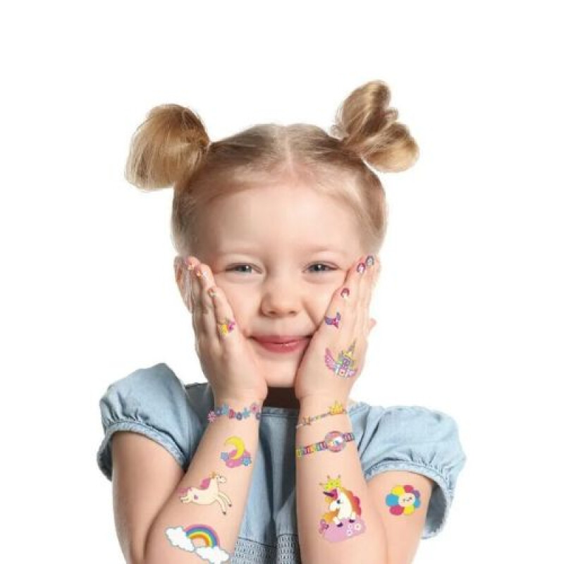 Set valija con stickers y tattos- Unicornio Set Valija Con Stickers Y Tattos- Unicornio