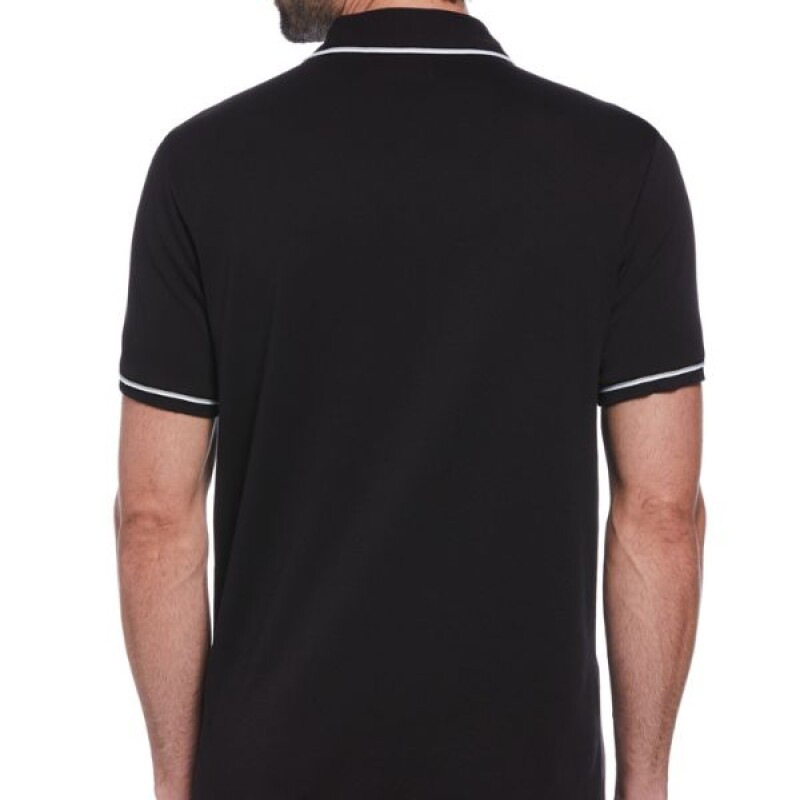 Polo Earl Org Int Sticker Penguin Negro