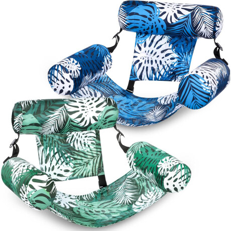 Set X2 Silla Inflable Piscina Colchoneta Flotador Set X2 Silla Inflable Piscina Colchoneta Flotador