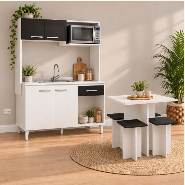 COMBO COCINA - KIT DE COCINA + JUEGO DE COMEDOR + PILETA TRAMONTINA COMBO COCINA - KIT DE COCINA + JUEGO DE COMEDOR + PILETA TRAMONTINA