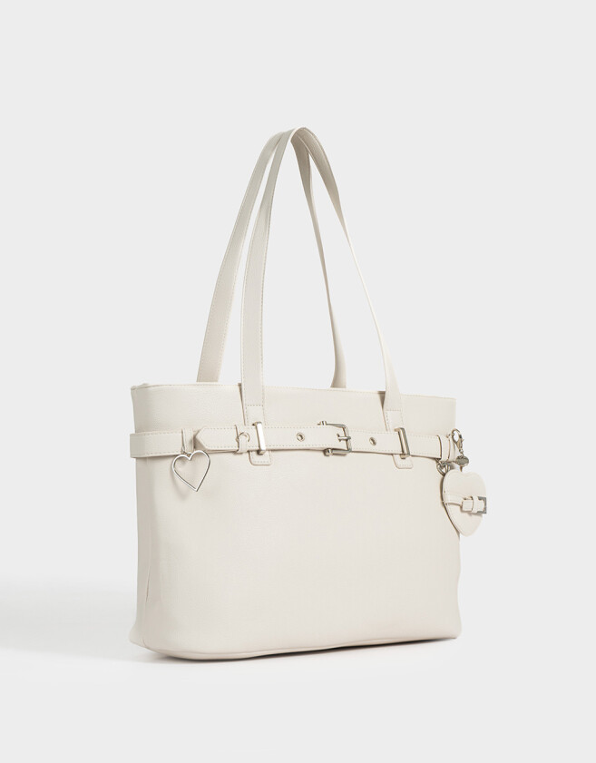 Shopper Carteras De Mano - Blanco Crudo
