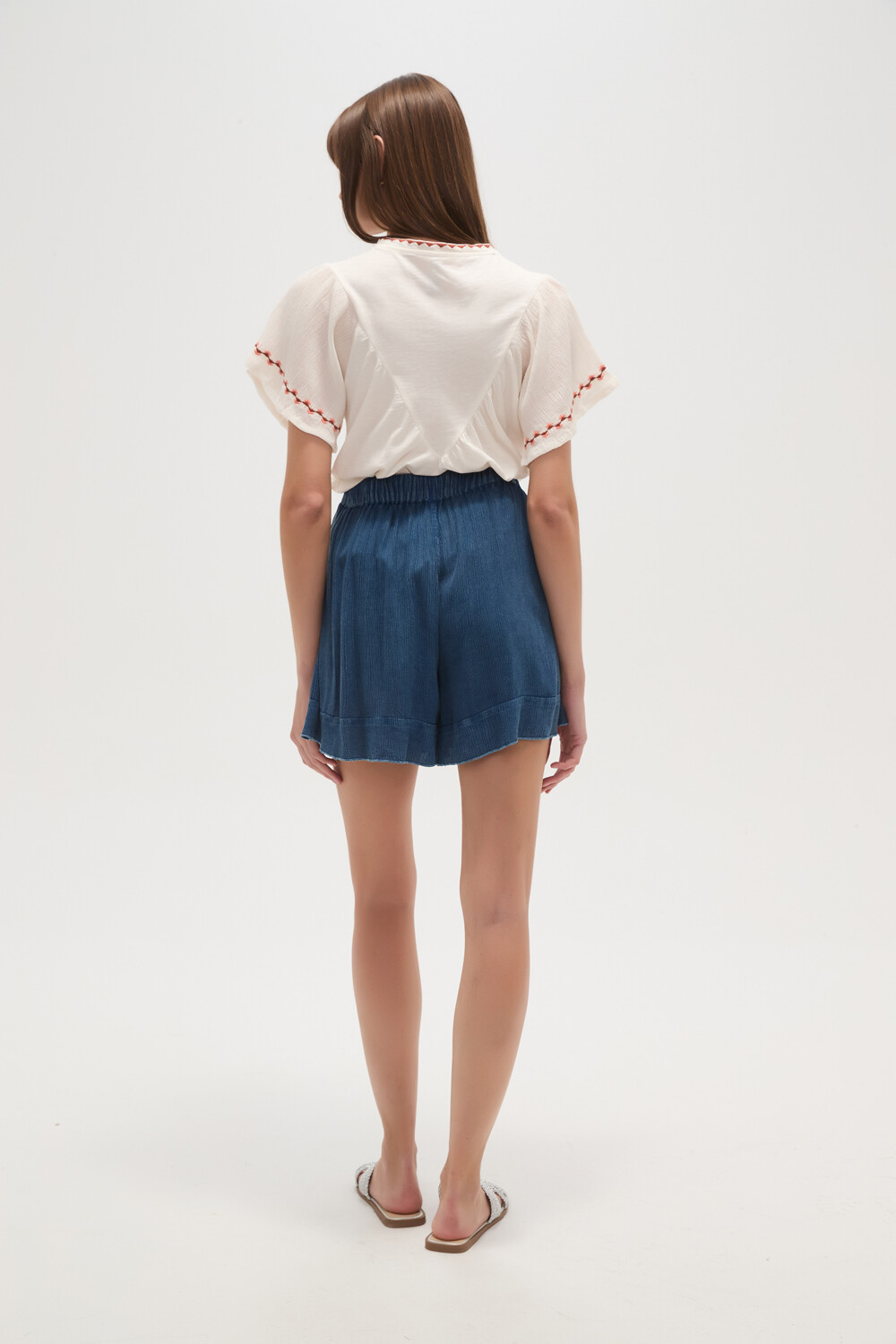 Short Jothi Azul Piedra