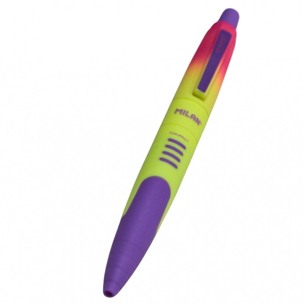 BOLIGRAFO MILAN SUNSET MODELO 176568920 COLOR AZUL COLOR CAPUCHON VIOLETA