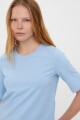 Polera Octavia Blue Bell