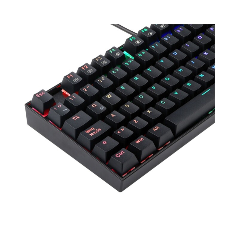 Teclado Gamer Redragon Kumara Black RGB Switch Blue Teclado Gamer Redragon Kumara Black RGB Switch Blue