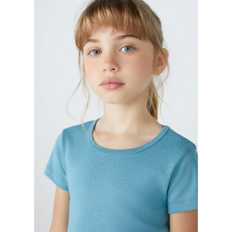 BLUSA MM FEM CELESTE